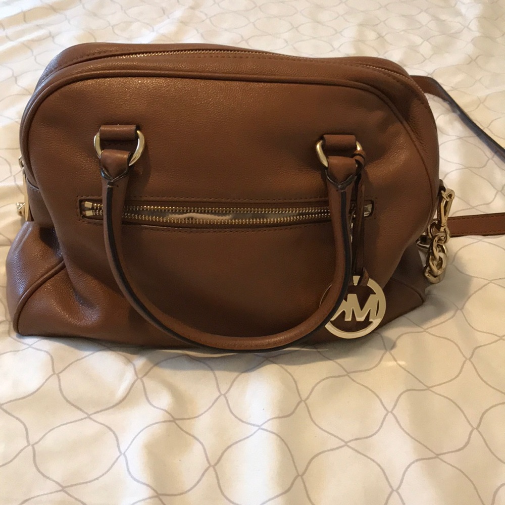 leather Michael Kors tote